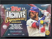 2022 Topps Archives Signatures Active Player Ed.