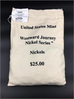 (500) Sealed Bag 2006 Westward Nickels, Monticello