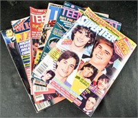 (6) 1980'S TEEN MAGAZINES