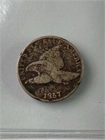 1857 Flying Eagle Cent, Early U.S. Small Cent