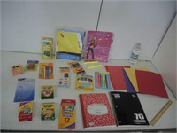 SCHOOL SUPPLIES-CRAYONS,MARKERS,HIGHLIGHTERS,ETC.