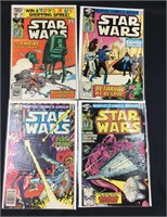 (4) 1980 Star Wars 50 Cent Comics