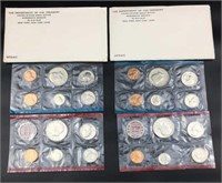 (2) 1972 Uncirculated Coin Sets, U.S. Mint
