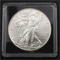 2008 American Silver Eagle 1oz .999, BU