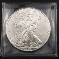 2009 American Silver Eagle 1oz .999, BU