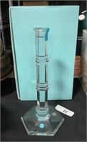 Tiffany & Co. Lead Crystal Candlestick.