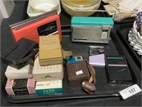Collection Of Transistor, Portable Radios.