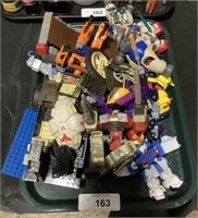 Asst. Transformers, Lego Parts.
