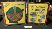 Official Girl Scout Mess Kit & Canteen, Original