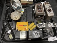 Vintage Kodak Cameras & Film Accessories.