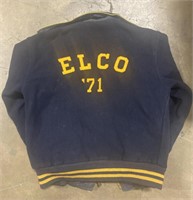 1971 Elco High School Jacket.