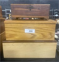 Handcrafted Jewelry Boxes.