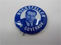 Rockefeller for Governor pin