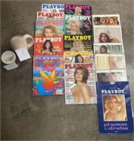 Playboy Magazines & 70s Calendar’s.
