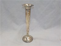 Sterling weighted vase