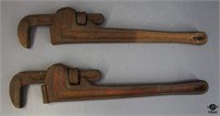 Pair of 18" Heavy Duty Wrenches