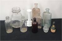 Group of vintage bottles