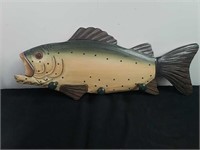 21-in fish wall hanging decor