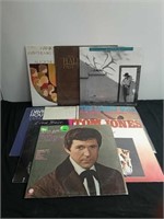 Group of LP records