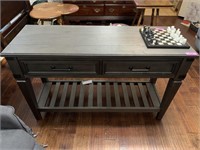 PRETTY SOFA / ACCENT / ENTRY WAY TABLE W DRAWERS