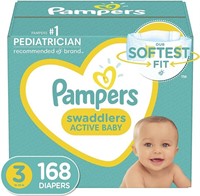 Diapers Size 1 - Pampers Swaddlers Disposable