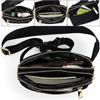 UTO Fanny Pack for Women Belt Bag Waterproof