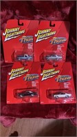 4 Car Set Johnny Lightning 1:64 Chevy Thunder