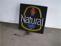 Anheuser Busch Natural Light Beer Sign