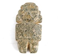 A Carved Stone Pre-Columbian Effigy