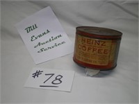 Heinz Coffee Tin, Antique