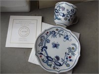 Set of Four Cups and Saucers in Boxes