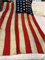 American Flag 45 stars  1896-1907  7.6 ft by 5 ft