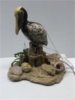 Brown Pelican Barbara Kuhlman w/shells