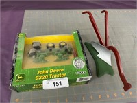 Ertl JD 9320 activity set & 1-bottom plow