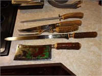 5pc knife set made in Solingen Germany