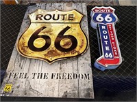 Route 66 Signs