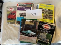 Car collector auto magazines