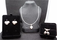 Sterling Silver Heart Collection