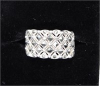 Sterling Silver Ring 4.9g Size 7 1/2