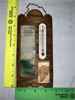 1915 Colusa, IL Thermometer