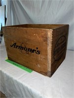 Armour's Advertising Crate