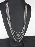 Cresent Silver Necklace