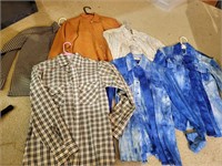 Lot of Vintage Button Up Shirts