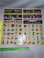 Antique Shopping Bingo Cards