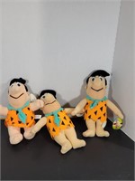 Three New with Tags Vintage Fred Flinstones