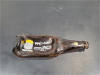Vintage Novelty Flat Beer Bottle