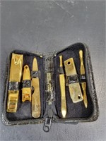 Vintage Gold Tone Manicure Set
