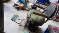 Antique Koken Barber's Supply Company Barber Chair