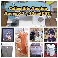 Collectible Auction - August 13, 2022