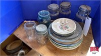 Misc. Antique Jars & Antique Plates